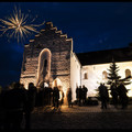 Billede af kirke ved nytår